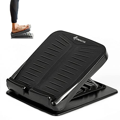 StrongTek Portable Slant Board, Adjustable Incline Boards, Calf Stretcher, Foot Stool