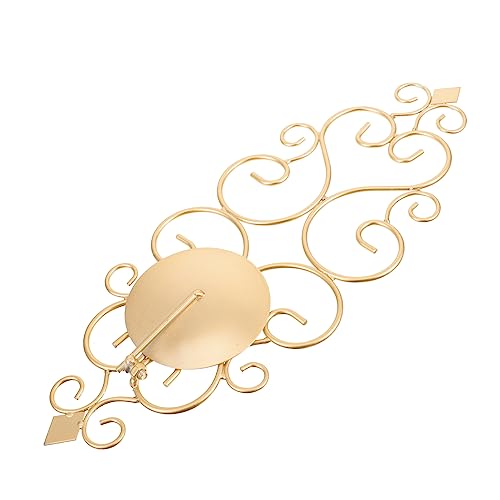 ULDIGI Wall Candle Holder Wrought Iron Wall Sconce Candle Holder for Home Decor Easy to Clean Stylish Design for Bedroom Bathroom Bar Cafe and Dining Room