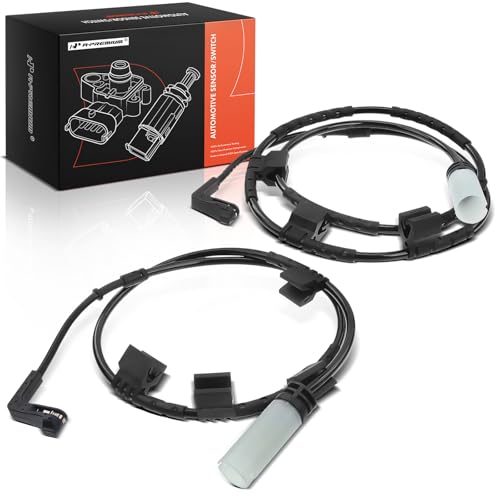 A-Premium Front and Rear Disc Brake Pad Wear Sensors Compatible with Mini Cooper 2007-2015, 2-PC Set