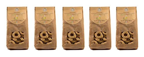 Vigne Vecchie Tarallini with Extra Virgin Olive Oil 8.8 oz. (5 pack), Fresh Baked Breadsticks [Imported from Italy] - 463