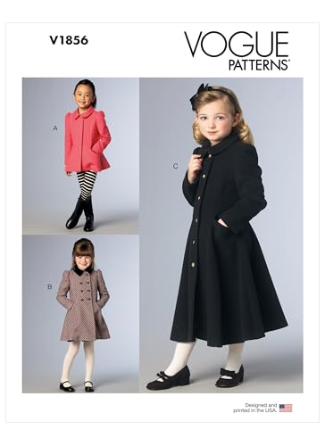 Patron de couture veste pour enfant Vogue Patterns V1856CL taille CL