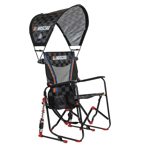 GCI Outdoor Adjustable Sunshade Accessory | Officially Licensed NASCAR Design | UPF 50+ Canopy for Complete Sun Protection | Fits Most Sideline Sports Chairs, Strollers & Wheelchairs - image 4