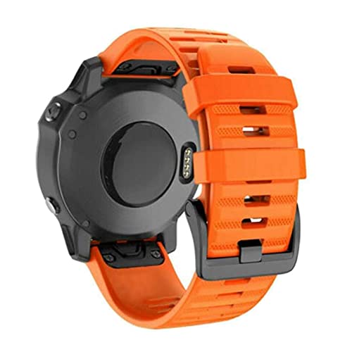 Correa de silicona para Garmin Fenix 7 6 5 pulsera Easyfit de ajuste rápido 22mm 4
