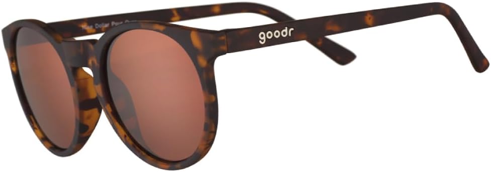 Polarized Round Sunglasses, Small Sized (Circle G), UV400 Protection, No Slip, No Bounce