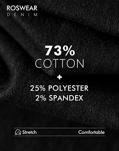 roswear Women’s High Waisted Stretchy Skinny Curvy Jeans Tummy Control Jeggings - Image 6