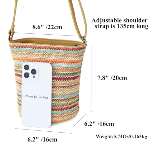Image of Cylindrical Crossbody Bag For Women