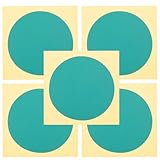 JECOMPRIS Pressure Gauge Stickers 4.09 Inch Waterproof Adhesive Decals for Pressure Gauge Identification and Indication Industrial Equipment Safety Labels