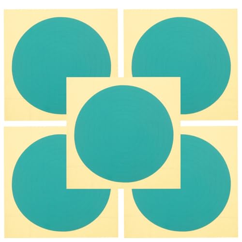 JECOMPRIS Pressure Gauge Stickers 4.09 Inch Waterproof Adhesive Decals for Pressure Gauge Identification and Indication Industrial Equipment Safety Labels