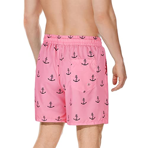 American Trends Mens Swim Trunks Compression Lined Swim Shorts for Outdoor Bathing Suit Shorts3