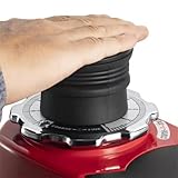 Outil de nettoyage pour moulin à grains de café : cet accessoire de moulin à café est conçu pour nettoyer et recueillir l'excès de marc de café. Il souffle efficacement les grains loin du moulin, gardant l'intérieur propre.