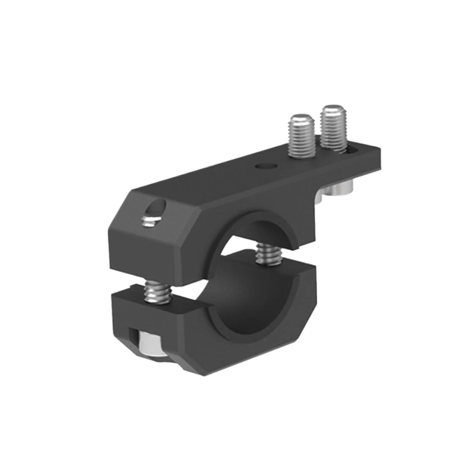Headlight Repair Kit Bracket Motorcycle Headlight Clamps Brackets Tube Clamp Mount Kit for Spotlights Fog Light Moto Accessories(Black)