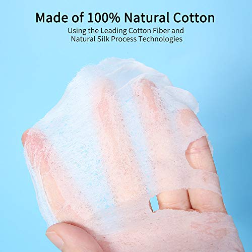 DIY Cotton Compressed Facial Masks, Facial Mask Sheet Paper for Small Face,DIY Cotton Sheet Masks,Facial Paper Natural Cotton Wrapped Paper 2 Pack 60 PCS Total