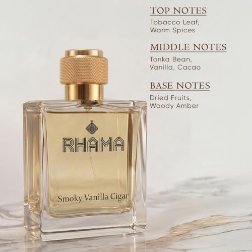 RHAMA Smoky Vanilla Cigar Eau de Parfum, 50 ml - Image 4
