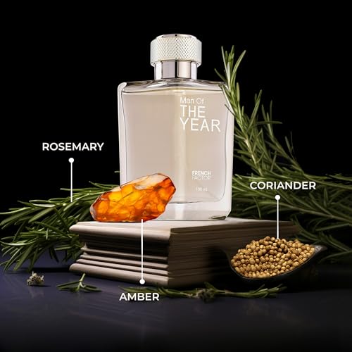 Image of The French Factor Liquid Man of the Year Original Luxury Perfume Long Lasting Party Perfume For Men Made in India (Pack of 1,100ml)