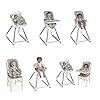 Ingenuity Beanstalk Baby to Big Kid 6-in-1 High Chair Converts from Soothing Infant Seat to Dining Booster Seat and more…