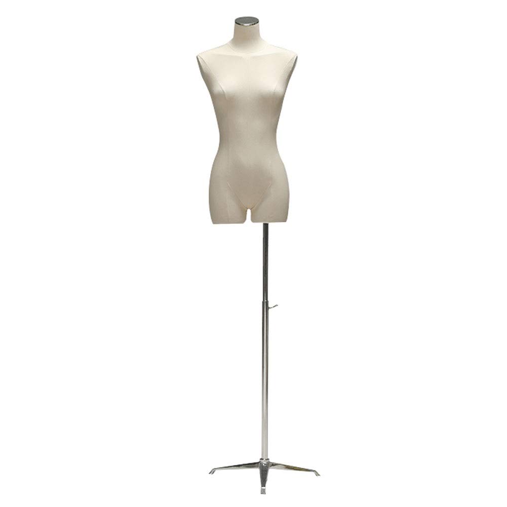Buy LPD Female Tailors Dummy Female Mannequin Display Bust Dress Form Busts Height Adjustable