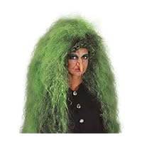 Fiestas Guirca Schwarze Rocker-Perücke – Einheitsgröße Für Halloween & Mottopartys