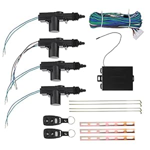 BESPORTBLE 12V Deuren Centrale Vergrendeling Vergrendeling Auto Keyless Entry Kit Met Actuator Beveiligingssysteem Lock