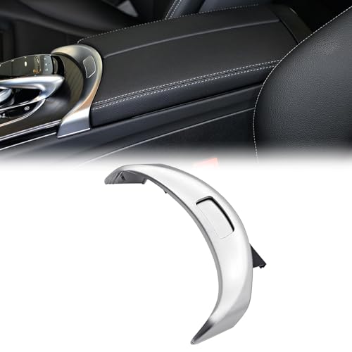 FZJDSD Front Console Cover Armrest Release Button Compatible with Mercedes-Benz C300 C350E C400 W253 GLC200 2015-2020 Replaces A2056803407 2056803711