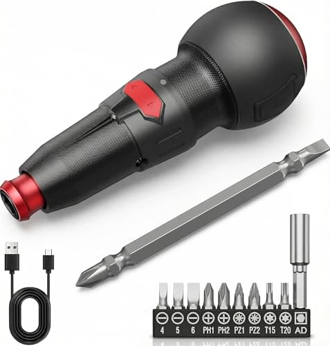PENTASPI 3.6V Cordless Screwdriver Set, Electric Screwdriver, Rechargeable Power Screwdriver,