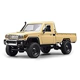 1/12 RC Rock Crawler, MN-82 Toyota LC79 RC Pickup Truck, 2.4GHz RC Crawler 4x4 Remote Control Off Road Car RTF with Upgraded Chassis Hobby Grade Toy Gifts for Adults