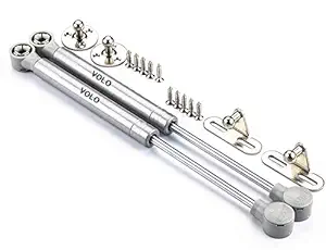 VOLO Hydraulics Gas Spring Stay STRUT Pneumatic Lift Support Cabinet Hinges Support (Pack of 2 PCS) (Cabinet Gas Spring 250N)