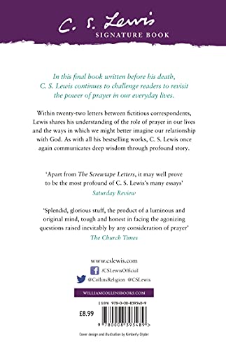 Letters to Malcolm: Chiefly on Prayer