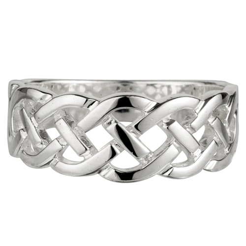 Celtic Knot Ring Sterling Silver Women's Made In Ireland (6) #TOP2