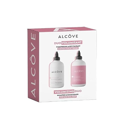Alcôve, Volumizing Shampoo and Conditioner Duo, For fine, thin hair, 10oz