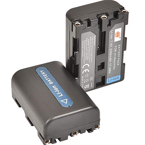 Batería NP-FM50 recargable 2300mAh compatible con Sony CCD-TR408