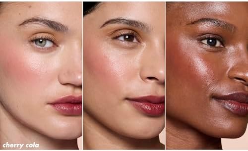 e.l.f. Sheer For It Blush Tint, Multi-Use, Long-Lasting Lip & Cheek Makeup, Creates A Natural Flush Finish, Vegan & Cruelty-Free, Cherry Cola - View 8