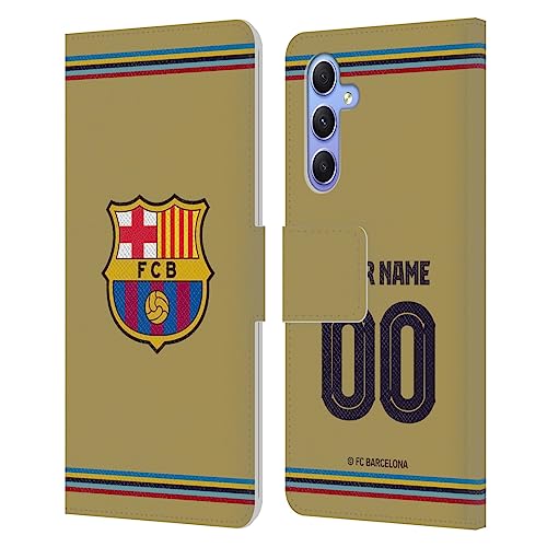 Étui anti-rayures Samsung Galaxy A34 5G FC Barcelona avec clapet magnétique sécurisé