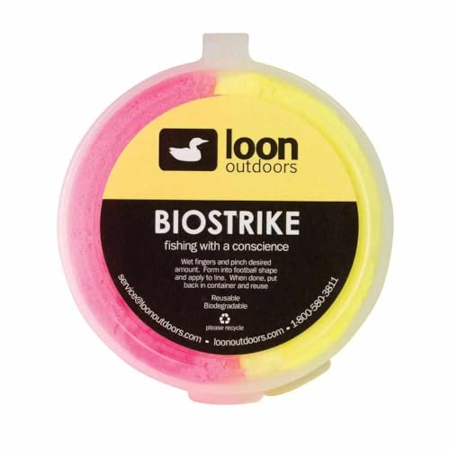 Loon Outdoors Biostrike Strike Indicator: Pink/Yellow