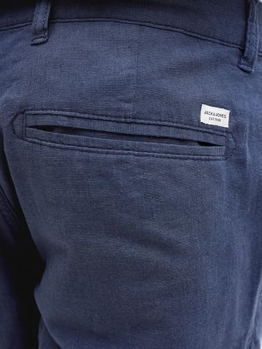 JACK & JONES Regular Fit Chino Shorts Blau X_L – Ansicht 6