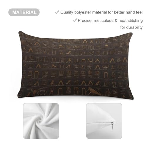 Funda de almohada rectangular de felpa supersuave decorativa 12x20 4