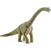 Schleich Dinosaurs - 9.5\" Brachiosaurus - Realistic, Durable Green Dinosaur Toy - Educational Fun Long Neck Dino Figurine for Boys and Girls - Montessori Figures for Kids Ages 4+ | 14581