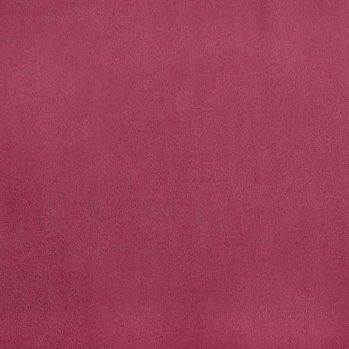 vidaXL Eckbettgestell Weinrot 100 cm x 200 cm Polyester und Sperrholz, Modernes Schlafzimmer-Design, multifunktionale Möbel, samtweiches Sofa-Bettgestell, platzsparend – Bild 6