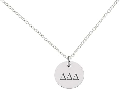 tri delta necklace