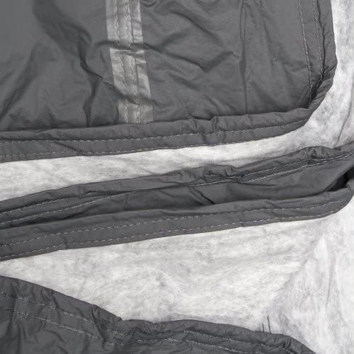 OxGord Executive Storm-Proof Auto Cover - 7 Layers -Developed for Any All Conditions - Ready-Fit Semi Glove Fit fro SUV, Van, and Truck - Fits up to 206 Inches