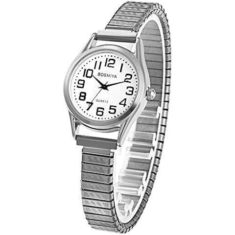 JewelryWe Montre Femme Extensible Cover