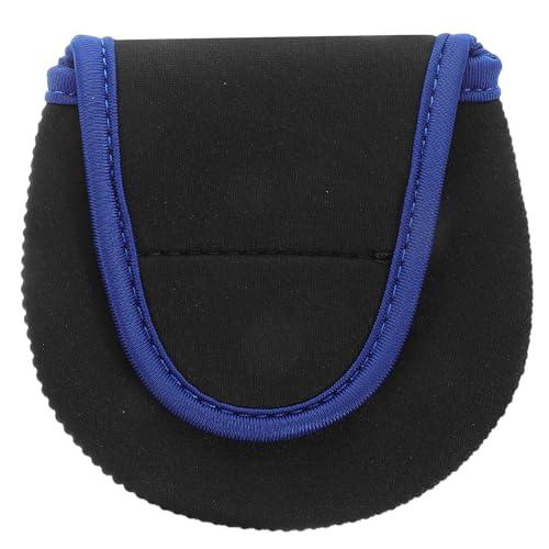 KICHOUSE Blue Cloth Fishing Reel Protector Case for Fly Fishing Reels