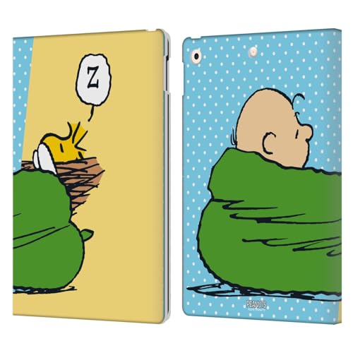 Protégez votre iPad 10.2 des rayures avec l'étui portefeuille en cuir Peanuts antichoc