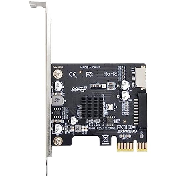 CY Karta 5 Gb/s typ E USB 3.1 gniazdo na panelu przednim i USB 3.0 20-pinowy do PCI-E 1X Express adapter do płyty głównej