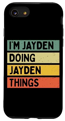 I'm Jayden Doing Jayden Things �ʔ������� �X�}�z�P�[�X iPhone SE (2020) / 7 / 8 �p
