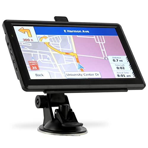 Tiryiuou Gps Navigation For Car 7 Inch Hd Touch Screen Vehicle Gps Navigator System Portable Car Gps For Vehicles 256Mb 8Gb #TOP7