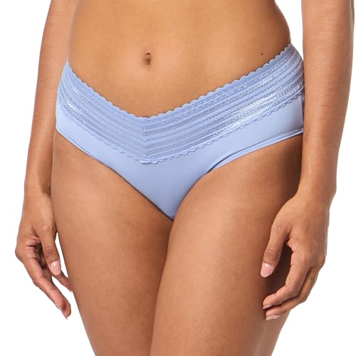 Image of Warner's Women's No Pinching No Problems Dig-free Comfort Waist With Lace Microfiber Hipster 5609j, Retired Colors