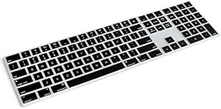 Masino Silicone Keyboard Cover for Apple Magic Keyboard with Numeric Keypad MQ052LL/A (A1843)