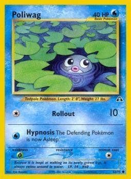 Pokemon - Poliwag (62) - Neo Discovery