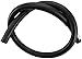 Produktbild cyclingcolors Gummischlauch EPDM schwarz verstärkt Textil Wasserkühlung DIN 73411 Typ A Heizkörper Flüssigkeit Schlauch Heizung Geflochten Öl Fett Kohlenwasserstoff Ø 10 mm x 1 Meter