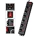 Hama 00137259 base múltiple - bases múltiples (Negro, Negro)